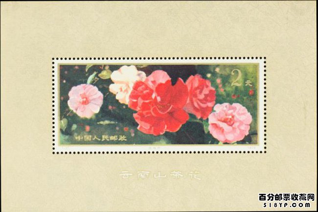 山茶花小型张