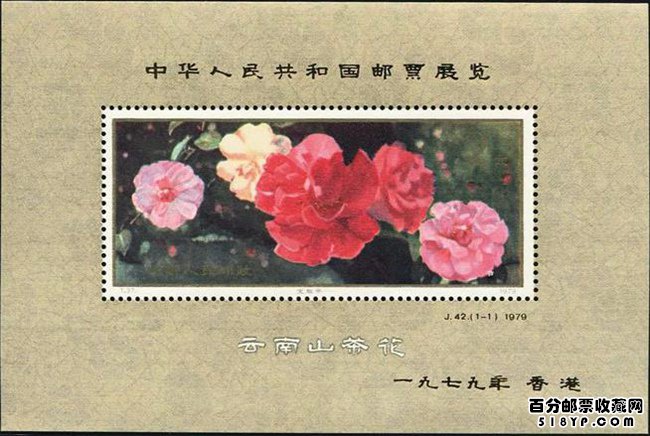 山茶花小型张